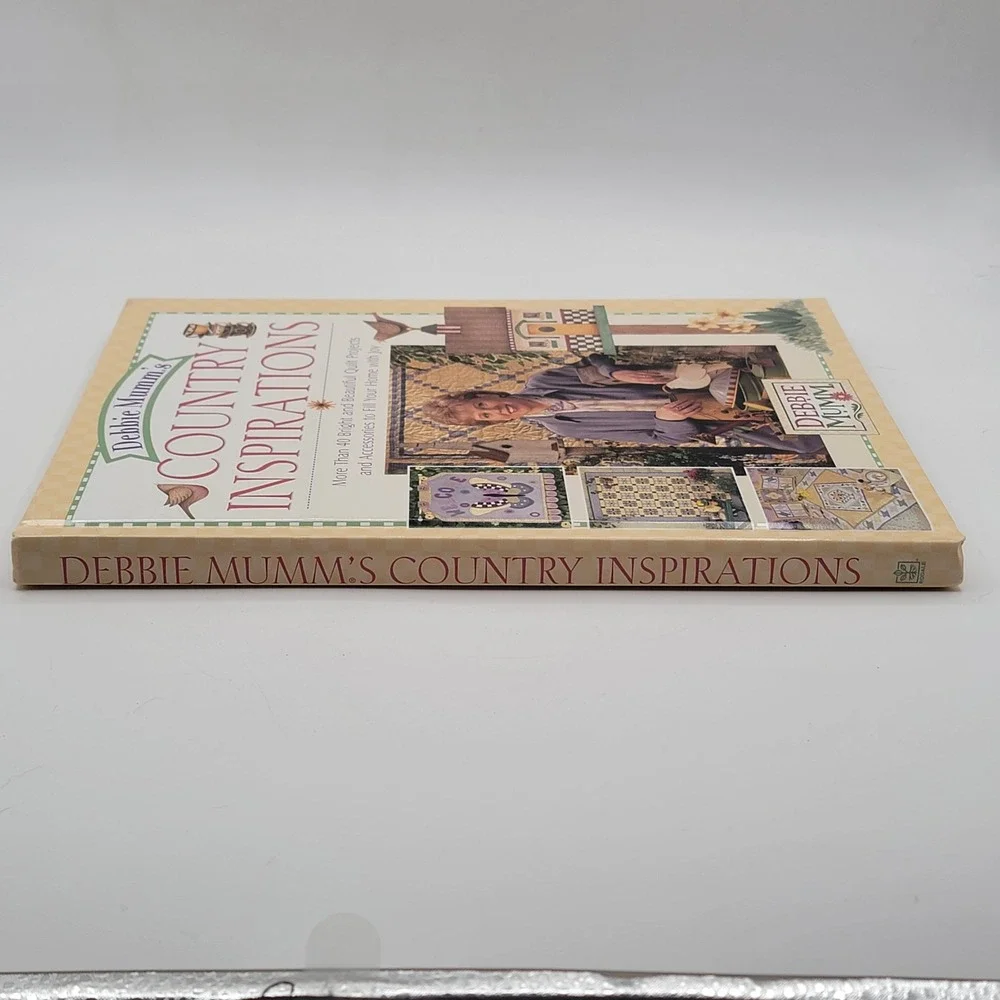 Debbie Mumm Country Inspirations Hardcover 1st Printing Quilt Projects Excellent